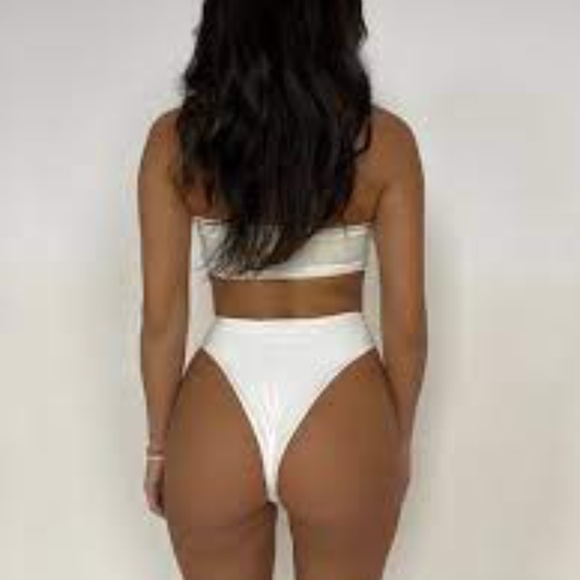 437 Aubrey Swim Bottoms - Pink - Picture 4 of 4